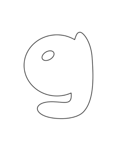 Lowercase Bubble Letter G Tracing Worksheets Pdf, Free Vectors File